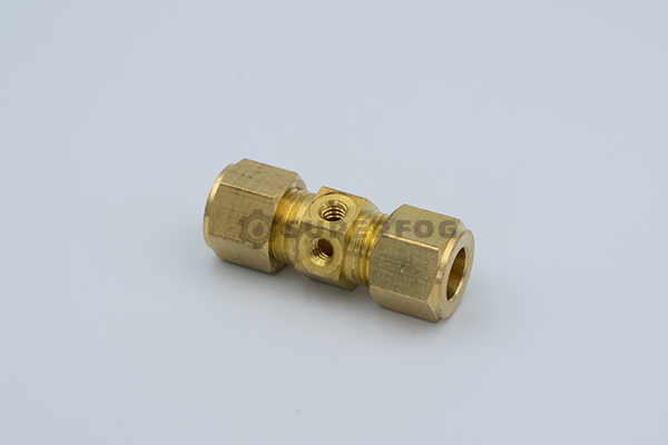 ข้อต่อตรง 2 หัวพ่น (60 องศา )